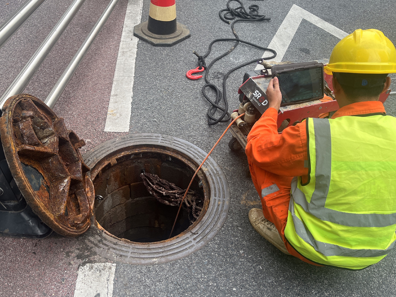 厨房市政管道内窥检测